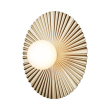 Load image into Gallery viewer, Liila Muuse Ceiling / Wall Light in Nordic Gold (Medium).