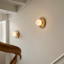 Load image into Gallery viewer, Liila Muuse Ceiling / Wall Light in stairway.