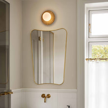 Load image into Gallery viewer, Liila Muuse Ceiling / Wall Light in bathroom.