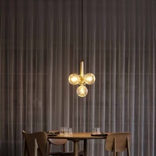 Load image into Gallery viewer, Miira Multi Pendant Light in living room.