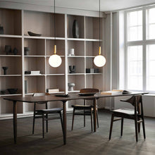 Load image into Gallery viewer, Miira Pendant Light in dining room.