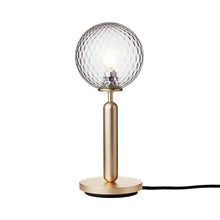 Load image into Gallery viewer, Miira Table Lamp in Brass/Optic Clear.