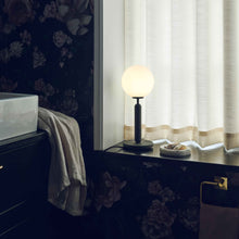 Load image into Gallery viewer, Miira Table Lamp in bathroom.