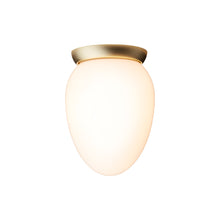 Load image into Gallery viewer, Rizzatto Flush Mount Ceiling Light in Satin Brass (Small).