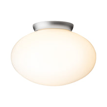 Load image into Gallery viewer, Rizzatto Flush Mount Ceiling Light in Satin Silver (Large).