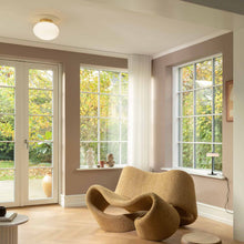 Load image into Gallery viewer, Rizzatto Flush Mount Ceiling Light in living room.