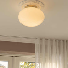 Load image into Gallery viewer, Rizzatto Flush Mount Ceiling Light in Detail.