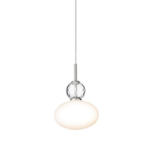 Load image into Gallery viewer, Rizzatto Pendant Light in Satin Silver (Small).
