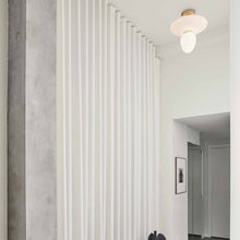Load image into Gallery viewer, Rizzatto Semi Flush Mount Ceiling Light in living room.