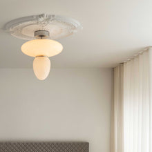Load image into Gallery viewer, Rizzatto Semi Flush Mount Ceiling Light in Detail.