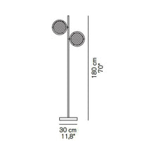 Load image into Gallery viewer, Berlin LED Floor Lamp - line drawing.