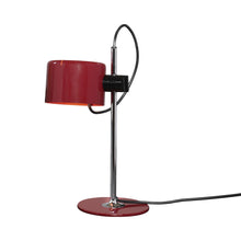 Load image into Gallery viewer, Mini Coupe LED Table Lamp in Scarlet Red.