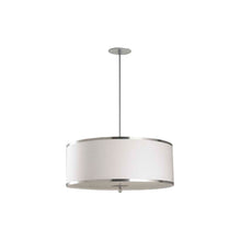 Load image into Gallery viewer, 824 Drum Pendant - Take Me Home in White.