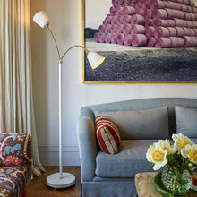 Load image into Gallery viewer, Alma Floor Lamp in living room.