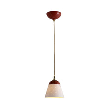 Load image into Gallery viewer, Alma Pendant Light in Coral.