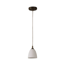 Load image into Gallery viewer, Antique Brass Pendant Light (Bibendum).