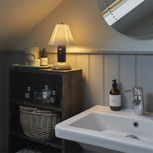 Load image into Gallery viewer, Blossom Outdoor LED Portable Table Lamp in bathroom.