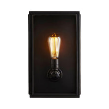 Load image into Gallery viewer, Box Wall Light (Externally Glazed/Clear Glass/Medium).