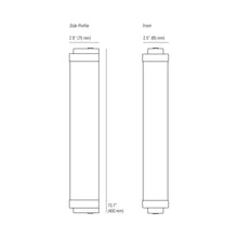 Load image into Gallery viewer, Cabin LED Wall Light - line drawing.