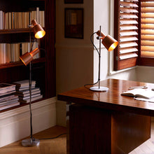 Load image into Gallery viewer, Chester Floor Lamp in office.