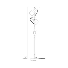 Load image into Gallery viewer, Chester Floor Lamp - line drawing.