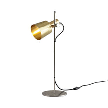 Load image into Gallery viewer, Chester Table Lamp in Satin Brass.