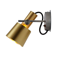 Load image into Gallery viewer, Chester Wall Light in Satin Brass.
