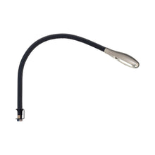 Load image into Gallery viewer, Cirrus Over The Bedhead LED Wall Light in Anodised Titanium/Black.