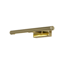 Load image into Gallery viewer, Cooper LED Picture Light in Polished Brass (Short).
