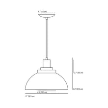 Load image into Gallery viewer, Cosmo Pendant Light - line drawing.