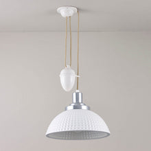 Load image into Gallery viewer, Cosmo Rise And Fall Pendant Light in Detail.