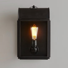 Load image into Gallery viewer, Domed Box Wall Light in Detail.