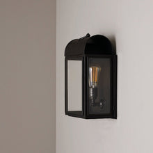 Load image into Gallery viewer, Domed Box Wall Light in Detail.