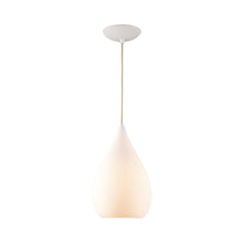 Load image into Gallery viewer, Drop One Pendant Light in Natural White Matt (Large).
