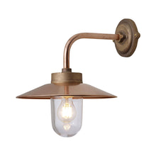 Load image into Gallery viewer, Exterior Bracket Indoor/Outdoor Wall Light in Clear Glass/Reflector/Right Angle.