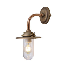 Load image into Gallery viewer, Exterior Bracket Indoor/Outdoor Wall Light in Clear Glass/Reflector and Swing Bolt/Right Angle.