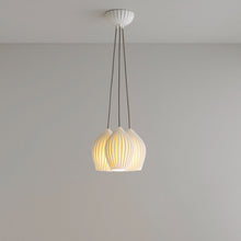 Load image into Gallery viewer, Fin Multi-Light Pendant Light in Detail.