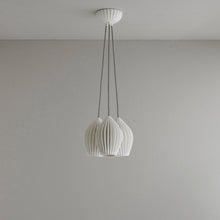 Load image into Gallery viewer, Fin Multi-Light Pendant Light in Detail.