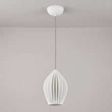Load image into Gallery viewer, Fin Pendant Light in Detail.