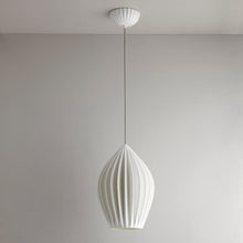 Load image into Gallery viewer, Fin Pendant Light in Detail.