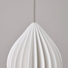 Load image into Gallery viewer, Fin Pendant Light in Detail.