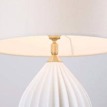 Load image into Gallery viewer, Fin Table Lamp in Detail.