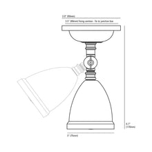 Load image into Gallery viewer, GU10 Spot Light - line drawing.