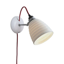 Load image into Gallery viewer, Hector Bibendum Plug-In Wall Light in Red.