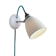Load image into Gallery viewer, Hector Bibendum Plug-In Wall Light in Turquoise.