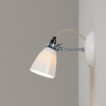 Load image into Gallery viewer, Hector Dome Plug-In Wall Light in Detail.