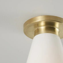 Load image into Gallery viewer, Hector Flowerpot Flush Mount Ceiling Light in Detail.