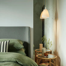 Load image into Gallery viewer, Hector Pendant Light in bedroom.