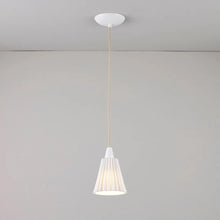 Load image into Gallery viewer, Hector Pleat Pendant Light in Detail.