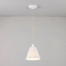 Load image into Gallery viewer, Hector Pleat Pendant Light in Detail.